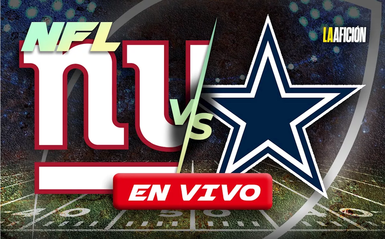 New York Giants vs Dallas Cowboys EN VIVO | Partido de la Semana 13 de la NFL 2024