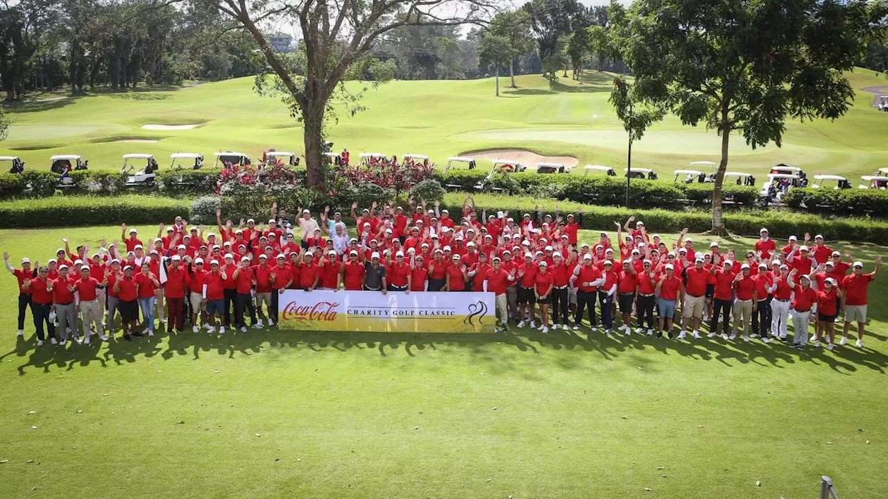 Coca-Cola Beverages Philippines Inc. and partners play in support of communities at the 2024 Coca-Cola Golf Classic