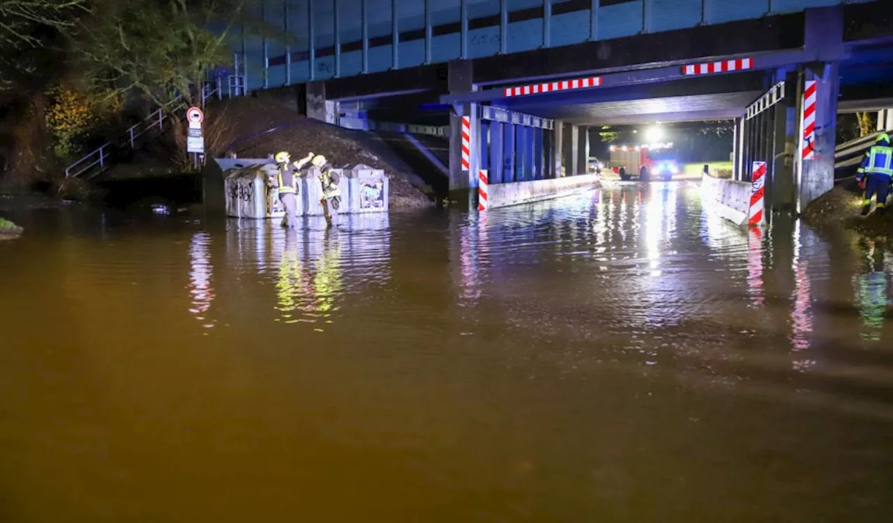 Unwetter in Hamburg und im Norden – Feuerwehren im Dauereinsatz