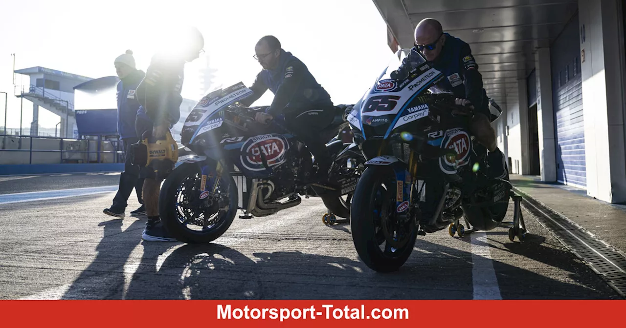 WSBK-Test Jerez: Wichtige Änderung bei Yamaha, neue Bimota erneut schnell!