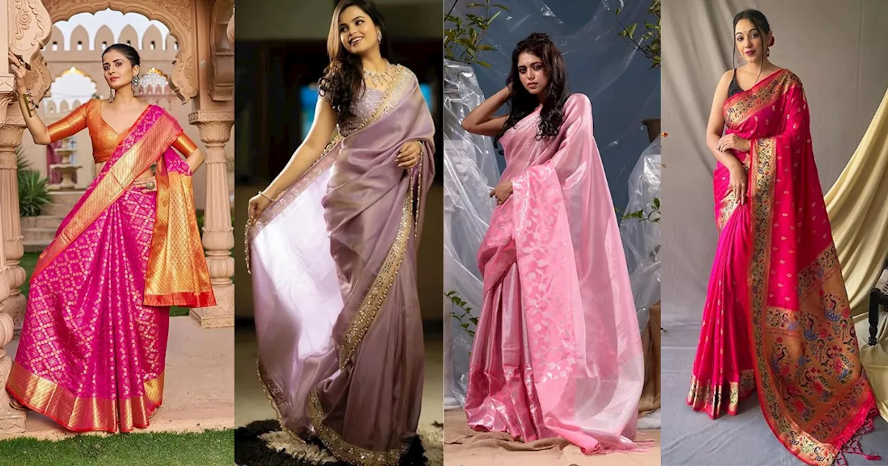 शादी में परफेक्ट लुक के लिए स्टाइल करें ये Sarees For Wedding, 82% तक का मिल रहा डिस्काउंट