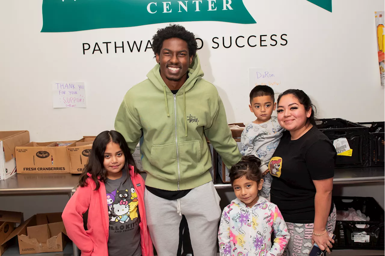 Dallas Cowboys CB DaRon Bland, local organization feed hundreds of families