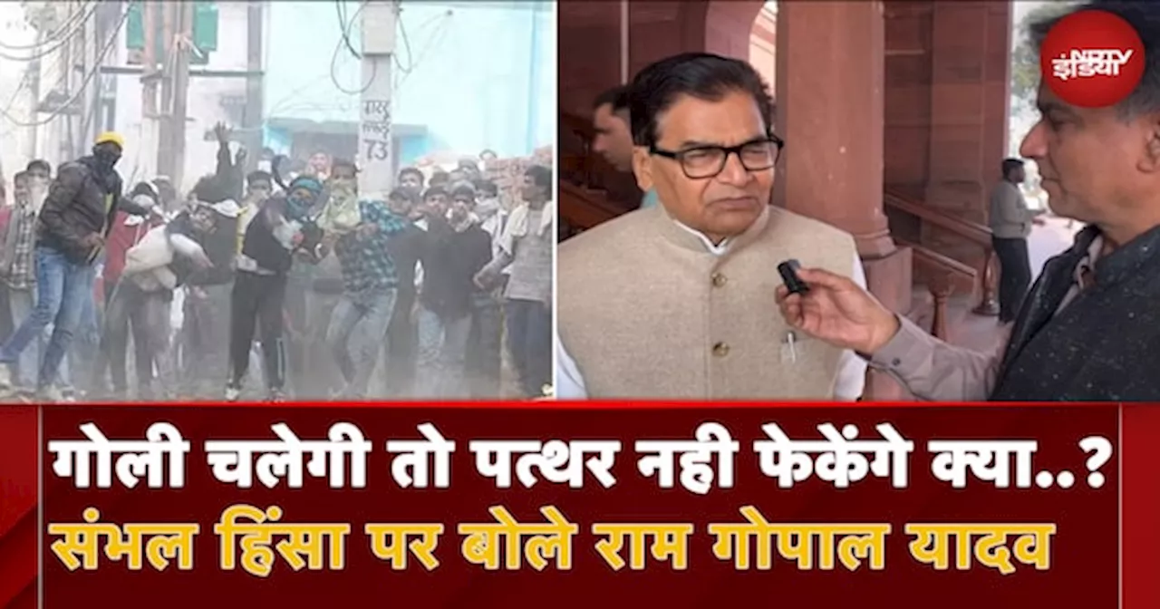 Sambhal Violence: संभल हिंसा पर सपा के वरिष्ठ नेता और सांसद Ram Gopal Yadav से बातचीत