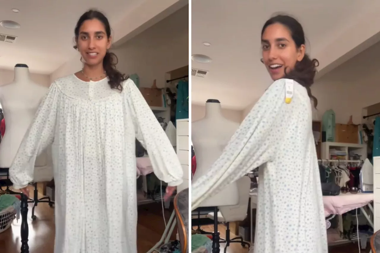 Internet Shocked by What Woman Does With Thrifted Nightgown: 'Jaw Dropped'