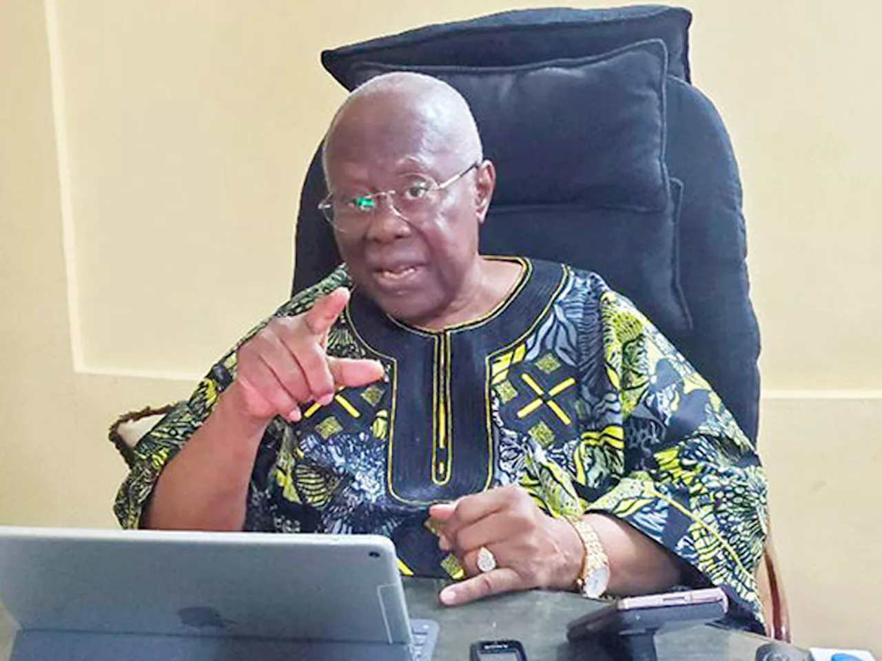 Chief Bode George Condemns Bayo Onanuga's Remarks Against Olusegun Obasanjo