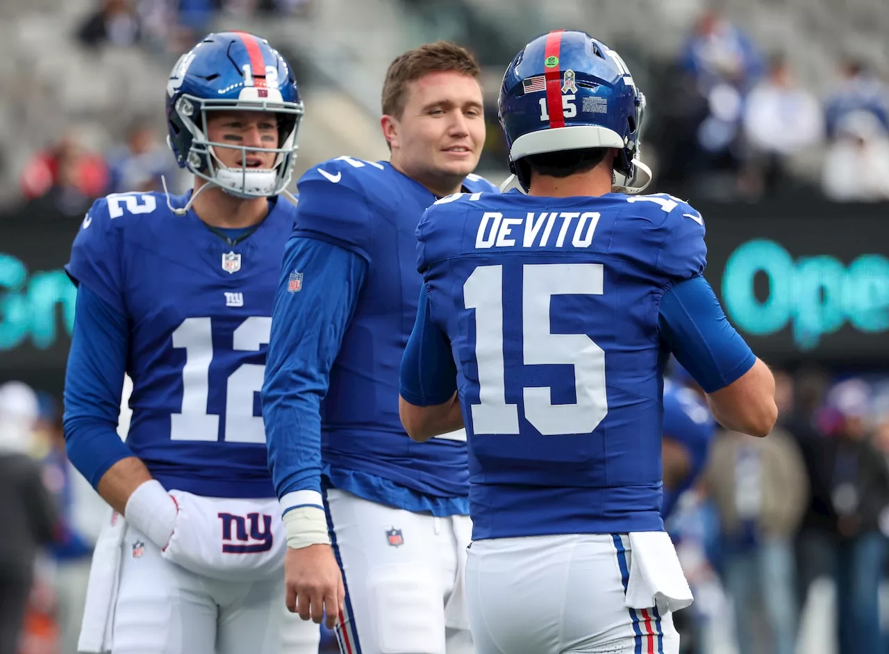 Giants’ Tommy DeVito not expected to play Thanksgiving game vs. Cowboys