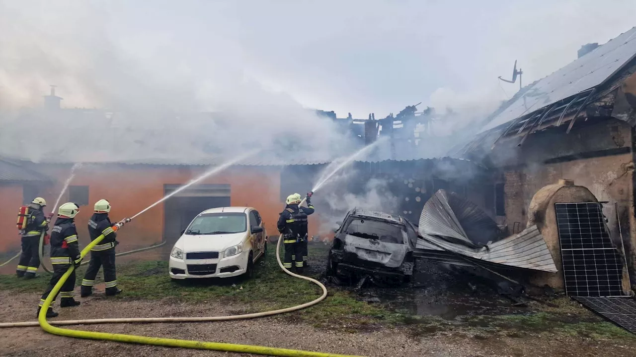 Brand in einem Wohnhaus in Altenwörth