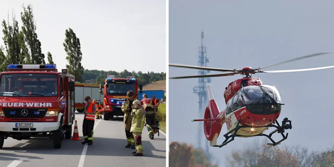 T&ouml;dlicher Unfall in Bayern: Golf kollidiert mit Linienbus