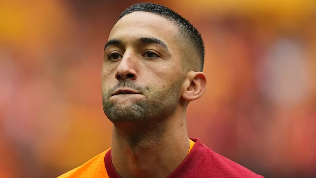 Hakim Ziyech Mungkin Jadi Bankasiya di Laga Europa League antara Galatasaray dan AZ