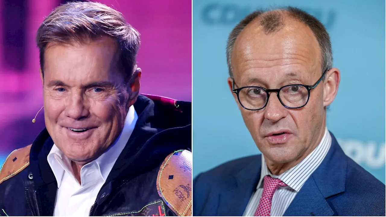 Pop-Titan hat neuen Berufswunsch: Friedrich Merz soll bei Dieter Bohlen durchgeklingelt haben