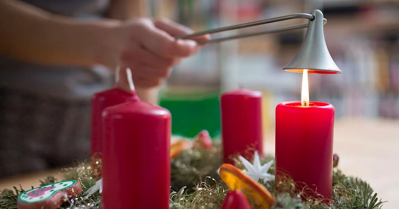 So kommt Ihr Adventskranz sicher durch die Weihnachtszeit