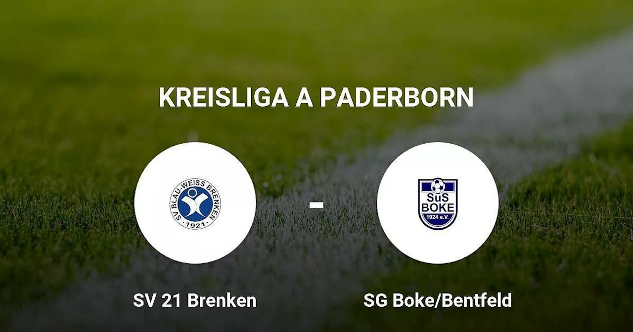 SV 21 Brenken gewinnt gegen SG Boke/Bentfeld