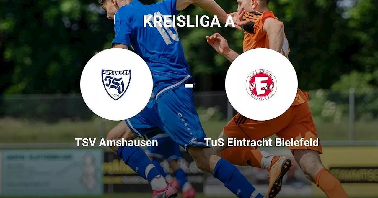 TSV Amshausen bietet TuS Eintracht Bielefeld Paroli