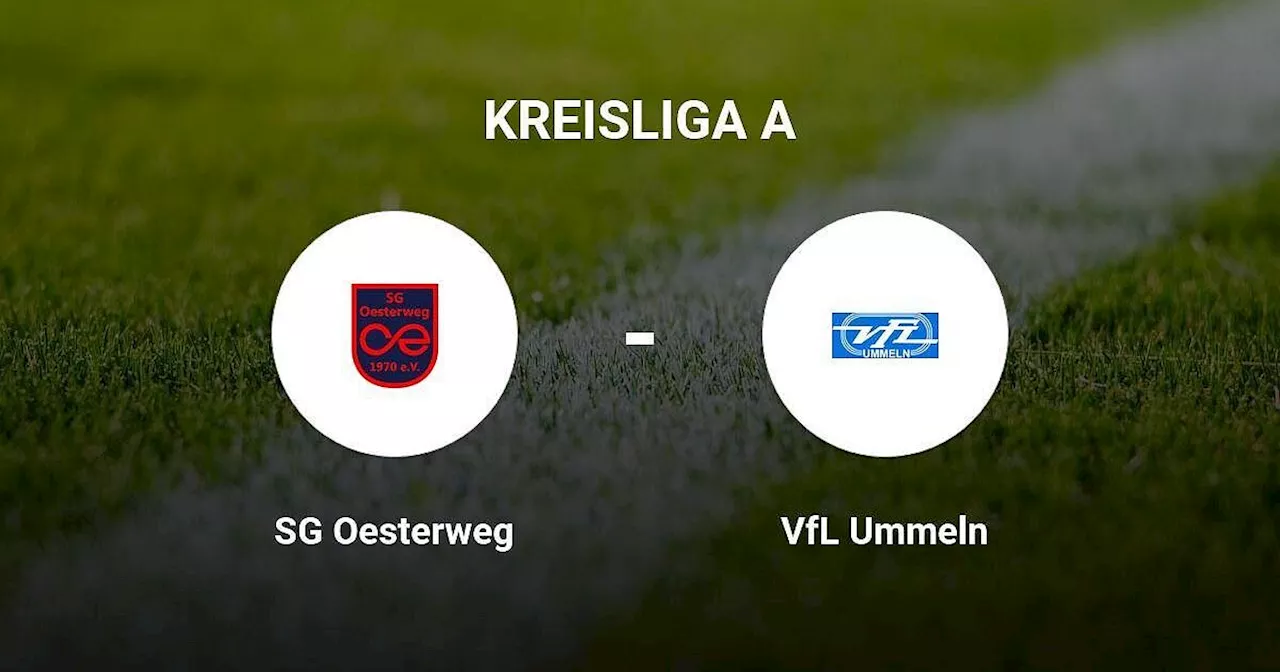 Versmold: VfL Ummeln 0-4 SG Oesterweg - Eine Demütigung