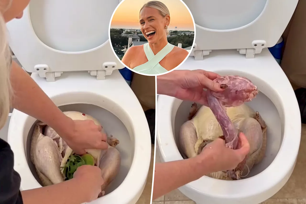 Crappy Thanksgiving: Influencer gets roasted for toilet turkey recipe that will live in your nightmares