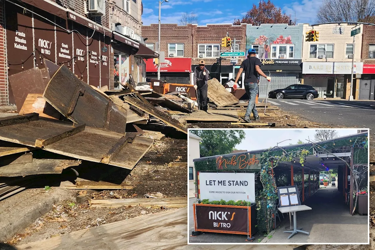 NYC outdoor dining sheds must come down Friday — before the 'busiest part of the year' — per strict new seasonal rules