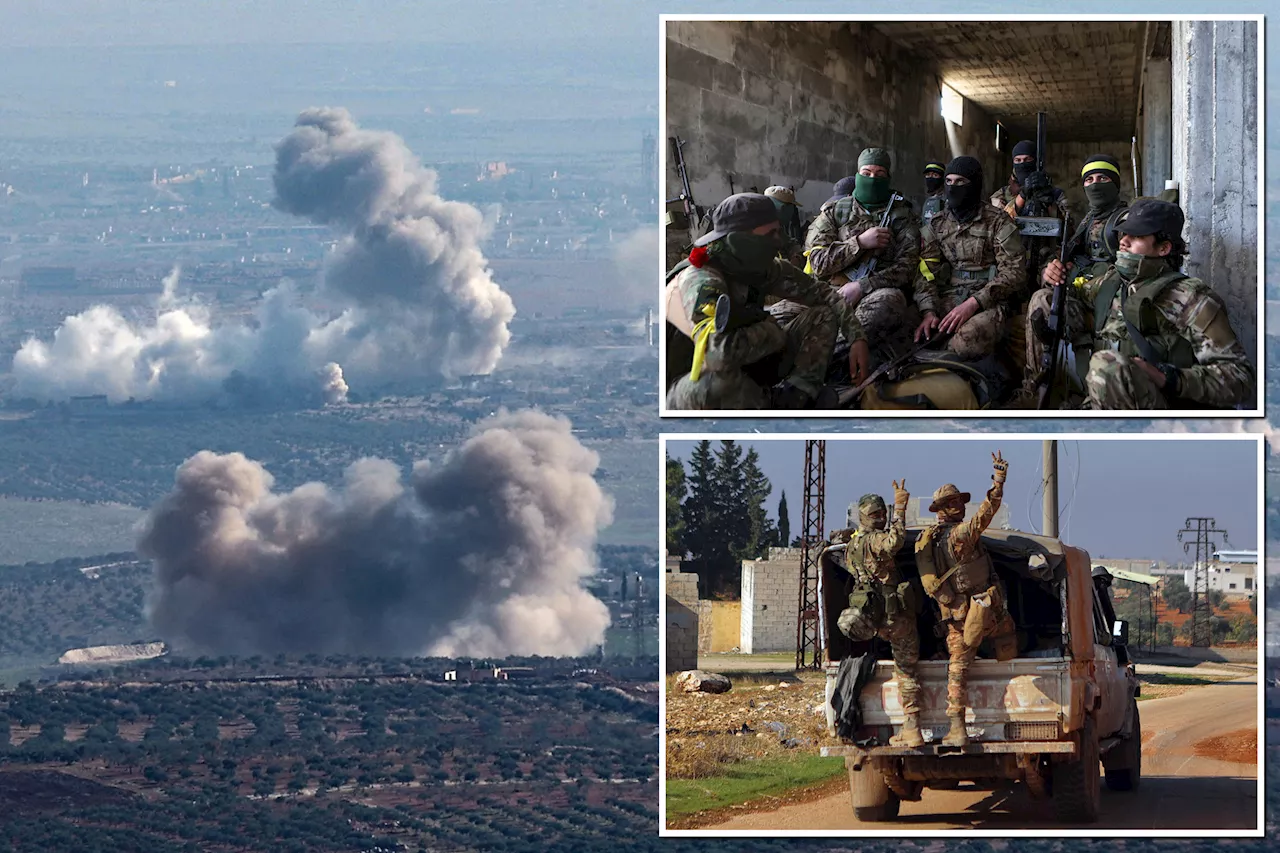 Syrian rebels seize territory for the first time in years in wide-scale attack