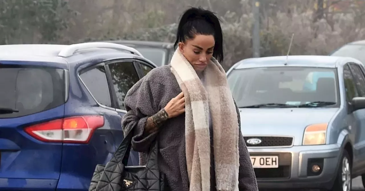 Katie Price carries £3.2k Prada bag as she heads to panto rehearsals