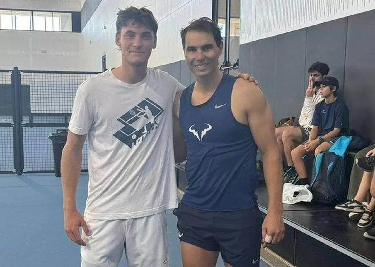 Qui est ce Français de 18 ans qui a été l’un des derniers partenaires d’entraînement de Rafael Nadal ?