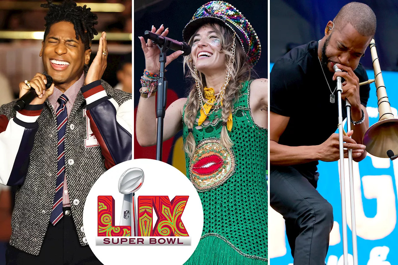 Jon Batiste, Lauren Daigle, Trombone Shorty and more announced as pre-game performers for 2025 Super Bowl