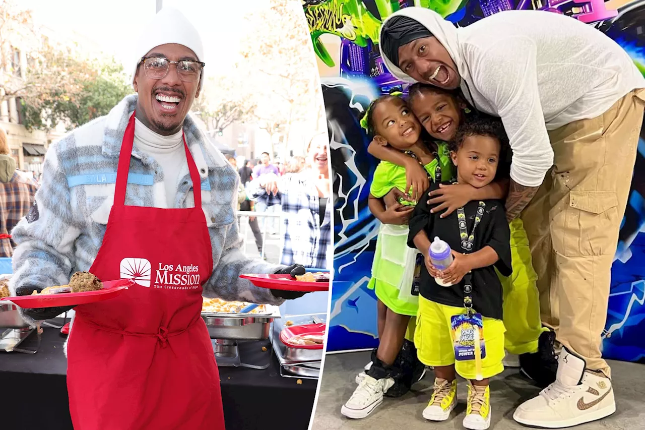 Nick Cannon explains how he plans to visit all 11 children during Thanksgiving: 'It's very complicated'