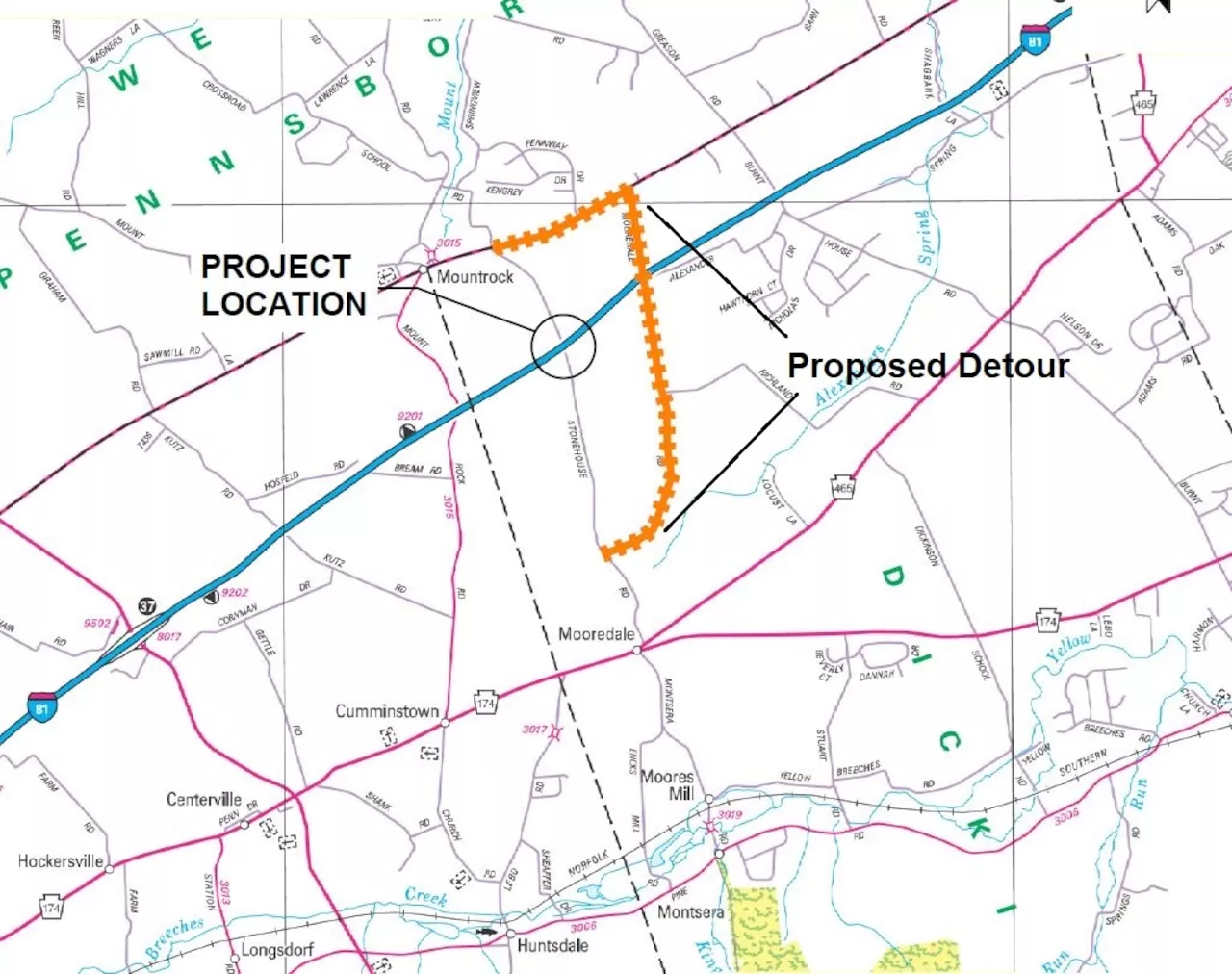 PennDOT posts rehabilitation project plan for I-81 bridge in Cumberland County