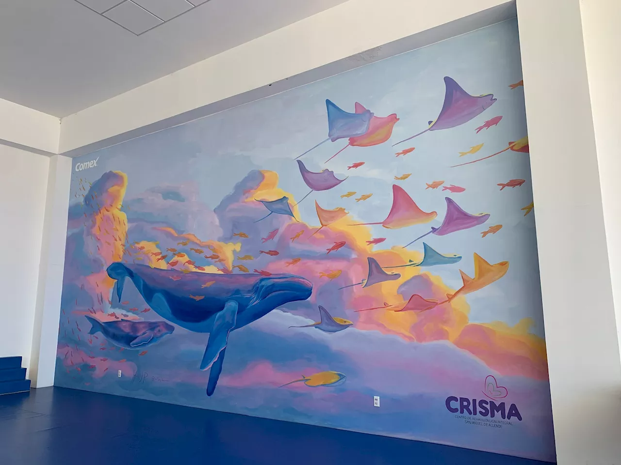 CRISMA San Miguel de Allende estrena mural, ¿quién es su autor?