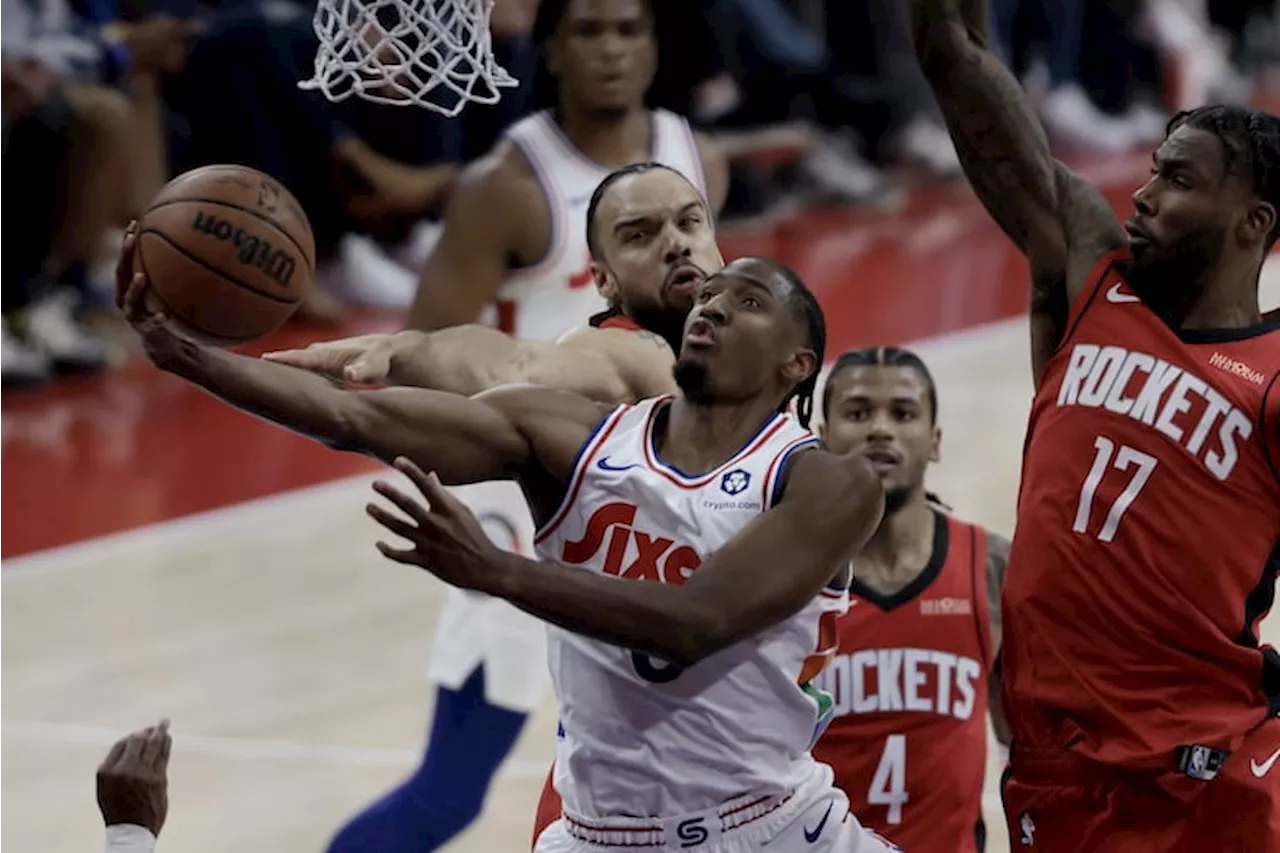 Tyrese Maxey’s 39 points not enough in Sixers’ 122-115 overtime loss to Houston Rockets