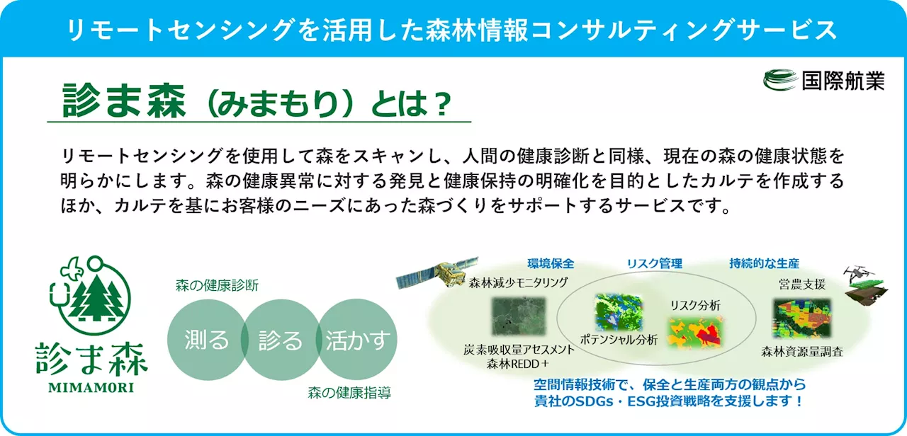 国際航業がCENIBRA社の社有林の99.9％が森林減少と該当しない可能性を確認