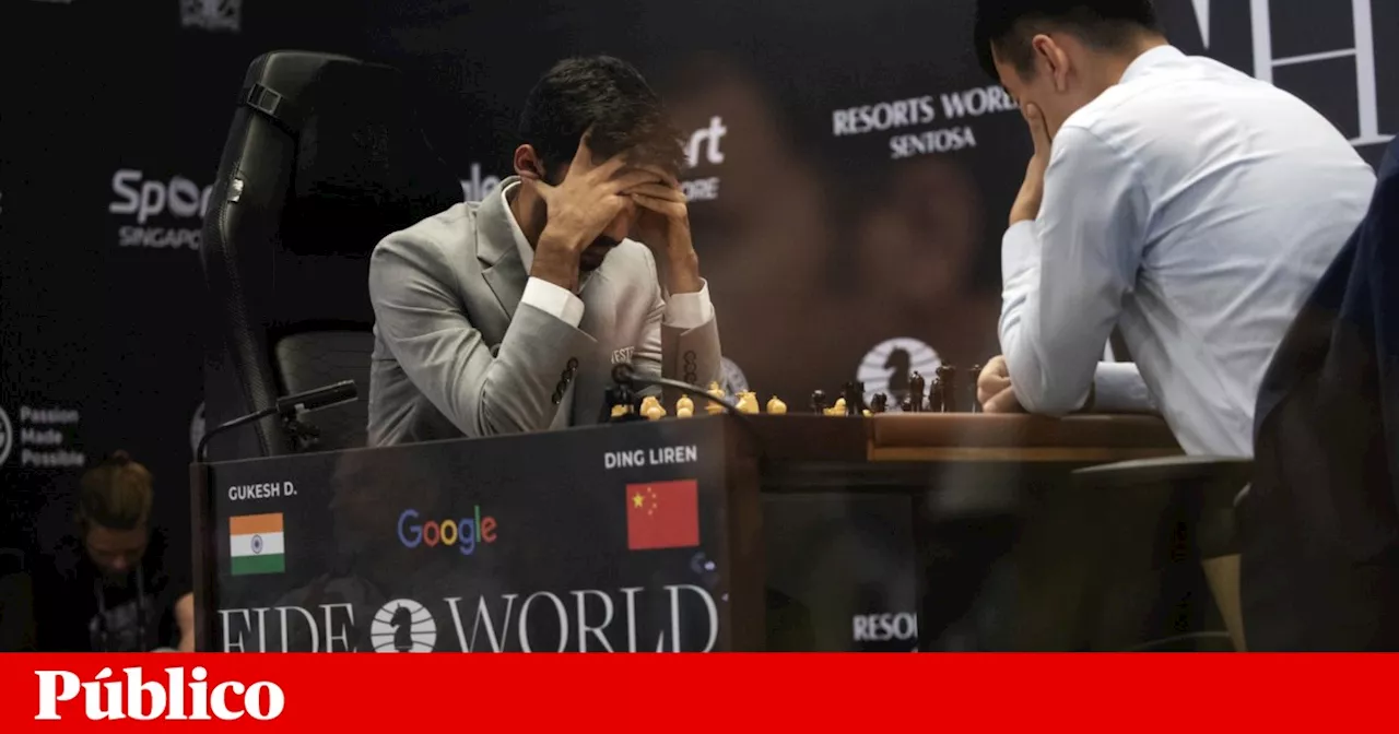 Indiano Gukesh Vence Terceira Partida Contra Ding Liren