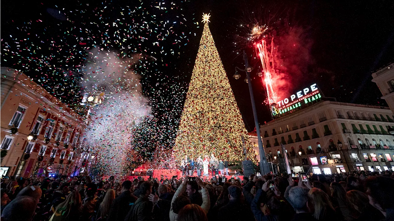 Madrid Inaugura la Navidad con un Homen a la Comunidad Valenciana