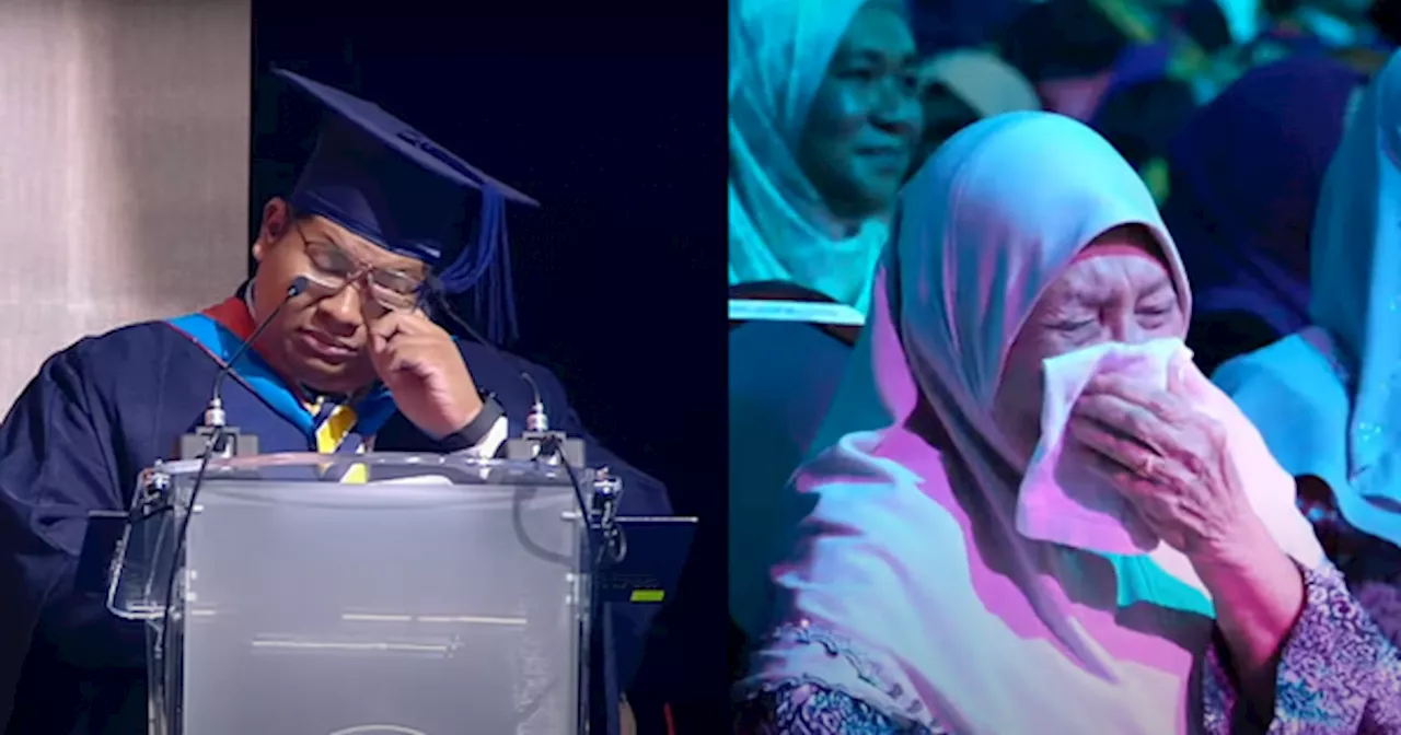 [VIDEO] Ucapan Graduan UniKL Untuk Opah Di Majlis Konvokesyen Buat Ramai Sebak