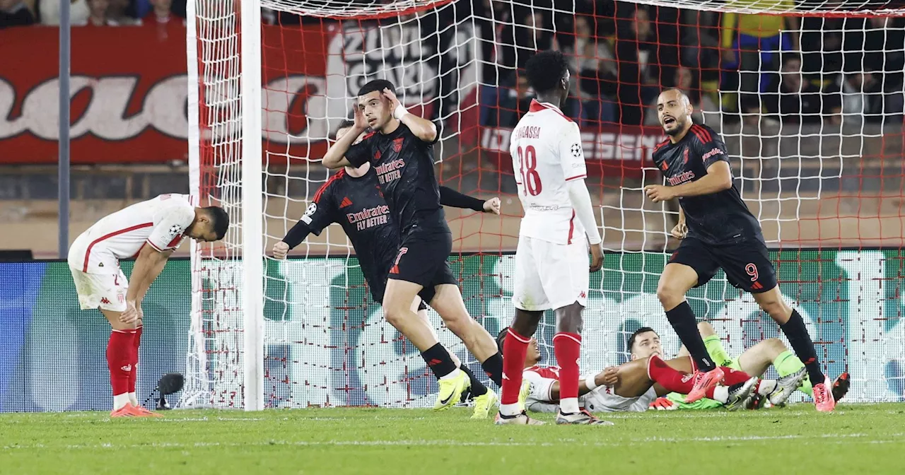 Mónaco vai apresentar queixa à UEFA sobre arbitragem no jogo com o Benfica