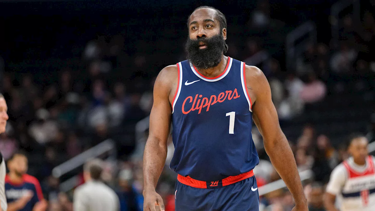 James Harden Dazzles as Washington Wizards Lose to Los Angeles Clippers