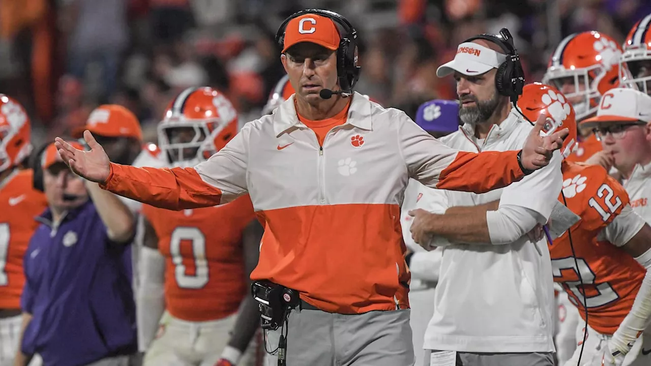 Swinney Highlights One Thing That Would Most Benefit Clemson Tigers in CFP Race