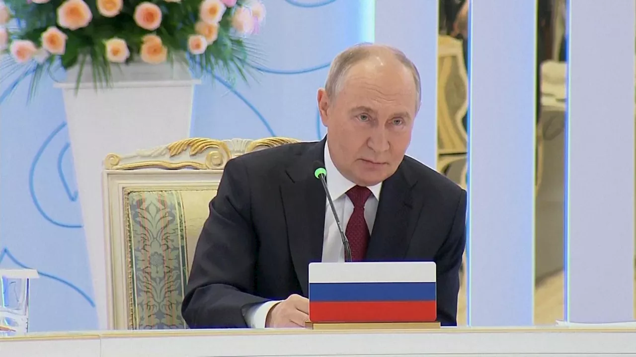 Vladimir Putin threatens to hit 'decision-making centres' in Ukraine with new missile