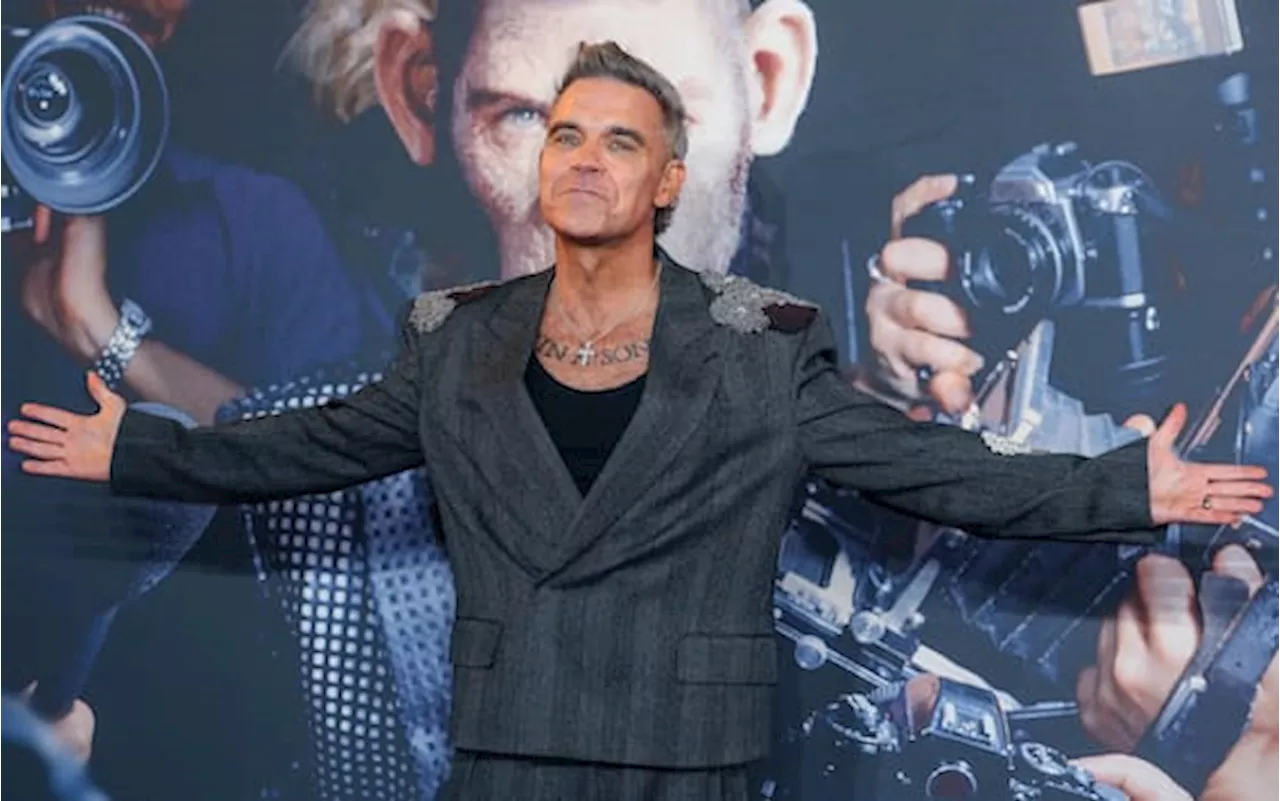 Robbie Williams Presenta il Suo Biopic a Roma