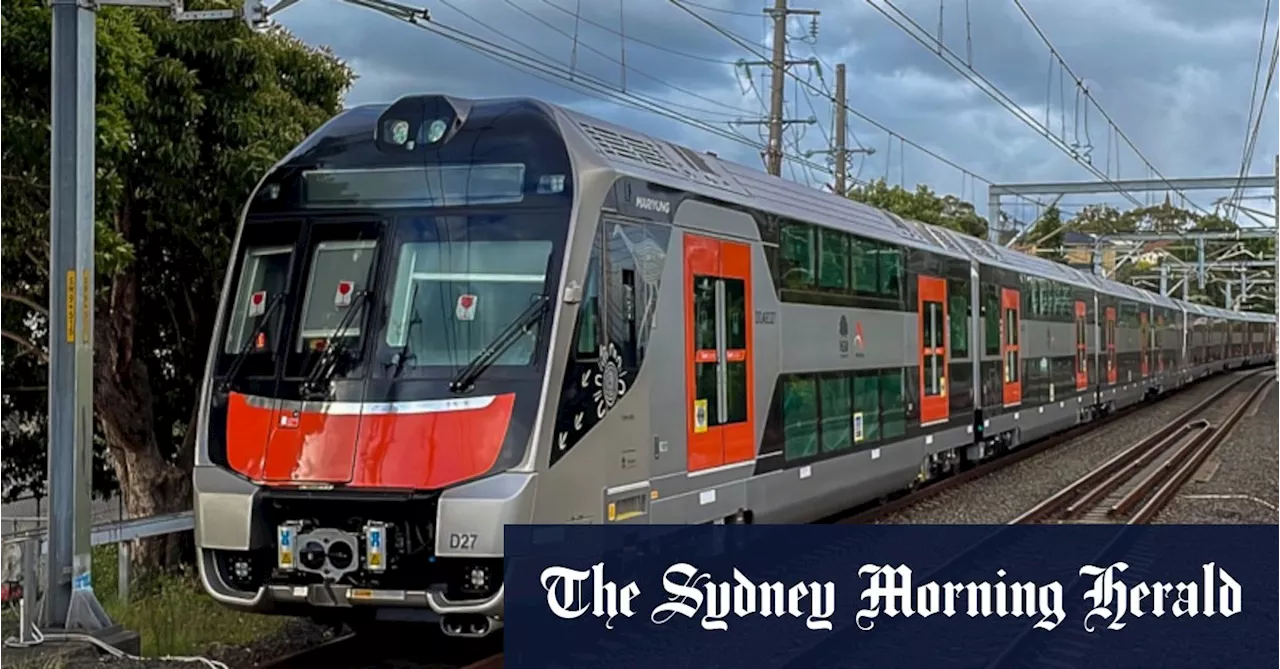 First passenger services for Sydney’s long-awaited new intercity fleet revealed