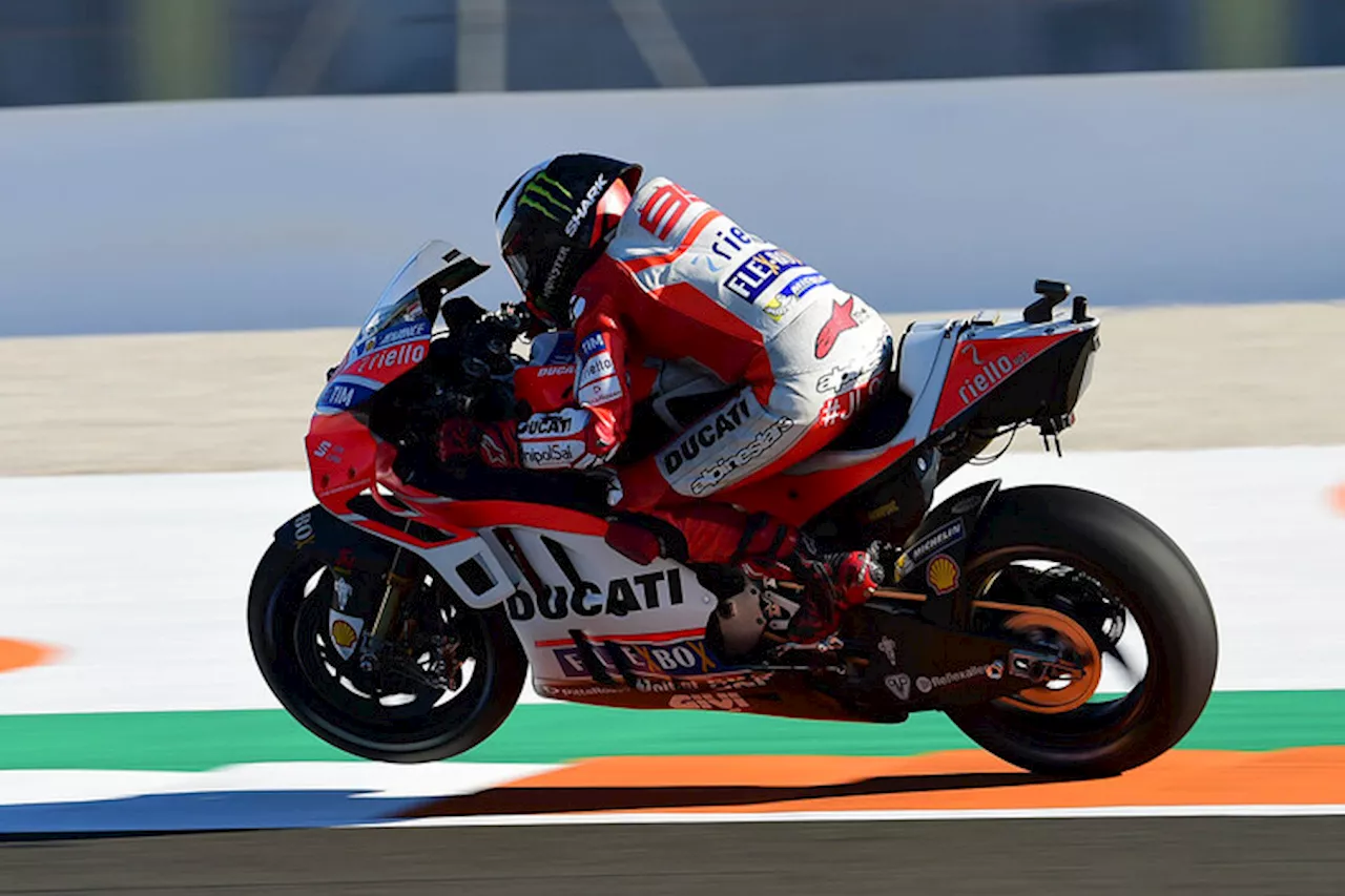 Valencia, FP2: Márquez gestürzt, Bestzeit für Lorenzo