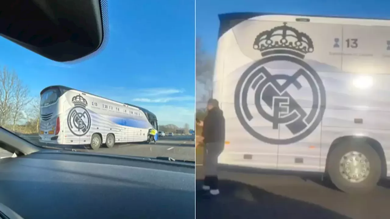 Real Madrid's team bus involved in motorway crash after Liverpool defeat in Champions League