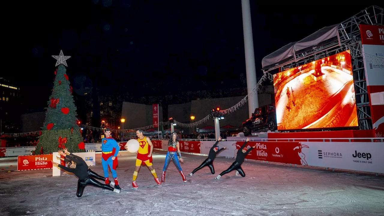 Mañana se abre la pista de hielo 'Javier Fernández' de la Plaza de Colón de Madrid