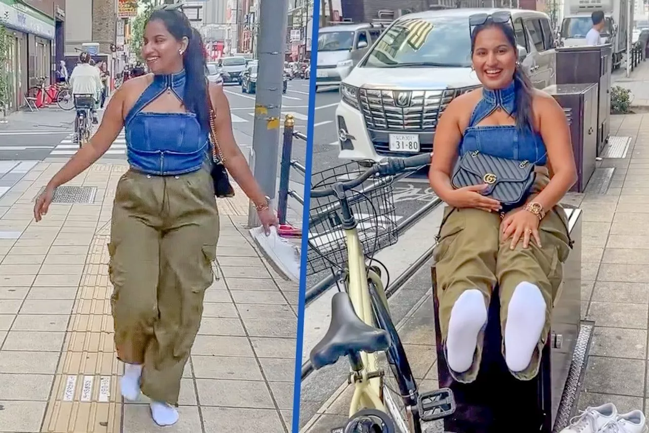 Indian influencer strolls shoeless to rate Japan’s hygiene, shocked to find white socks remain spotless