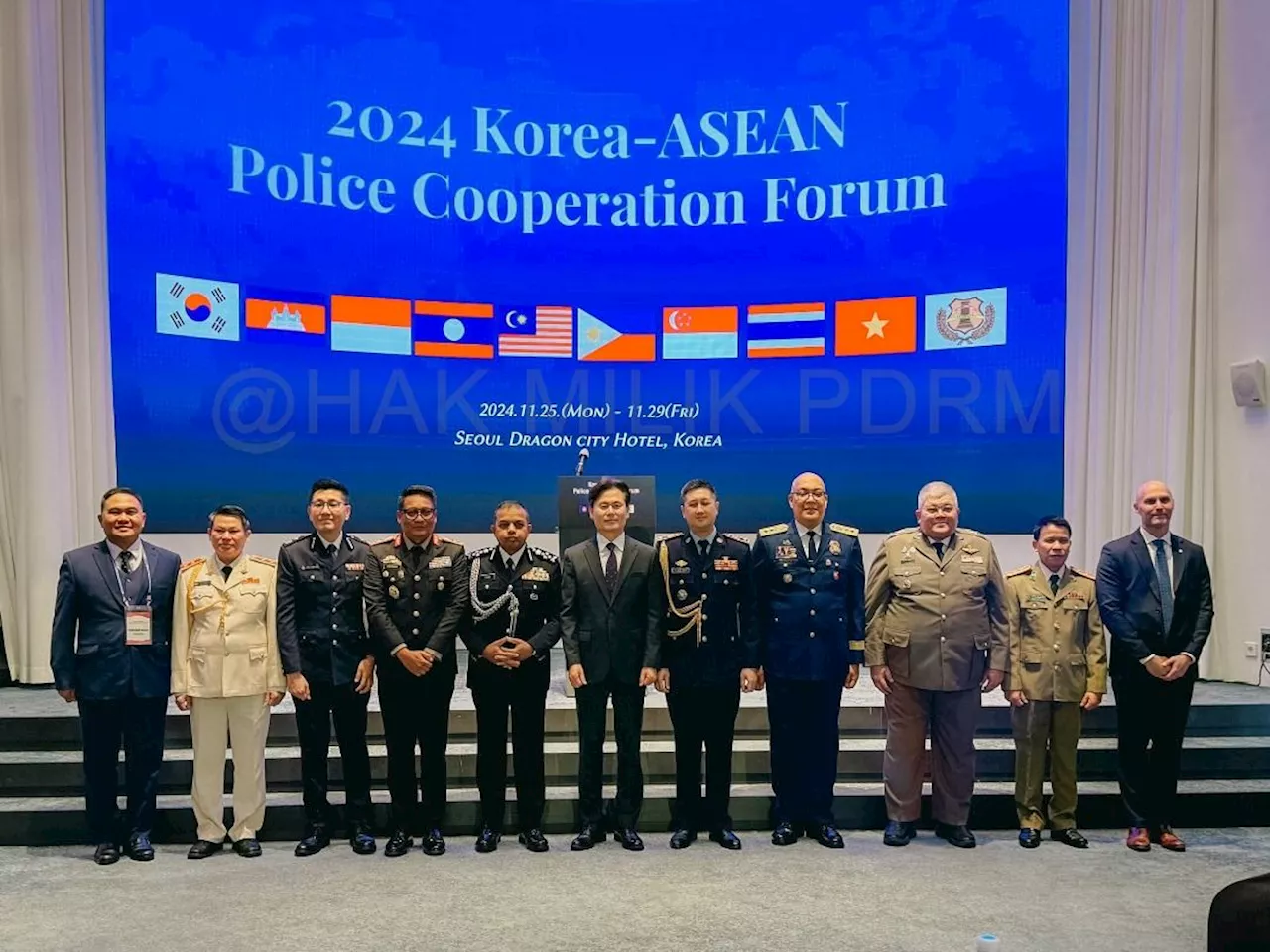 Peace and security essential for sustainable development, says Aseanapol executive director