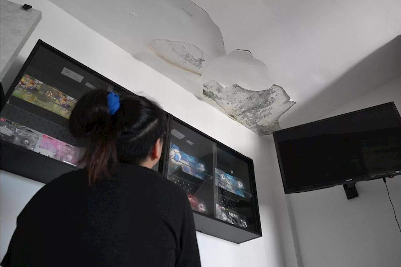 ‘Have to get a pail each time it rains’: Serangoon HDB residents with leaking ceilings