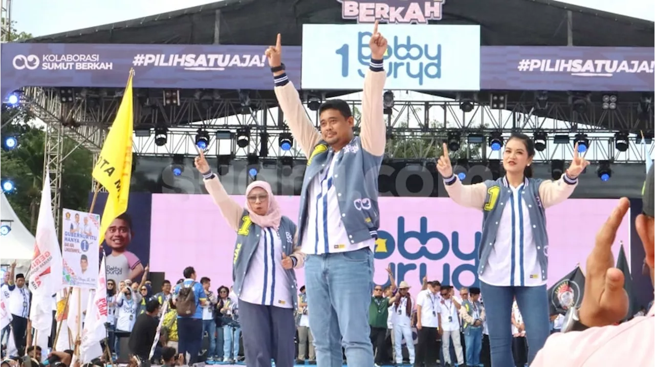 Quick Count Indikator: Bobby Nasution-Surya Unggul di Pilkada Sumut, Edy-Hasan Tertinggal Jauh