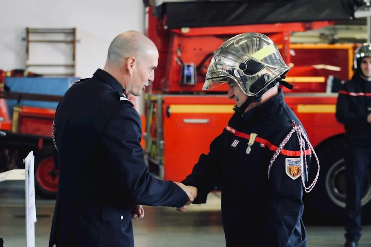 Cambo-les-Bains : une Sainte-Barbe empreinte d’émotion chez les pompiers