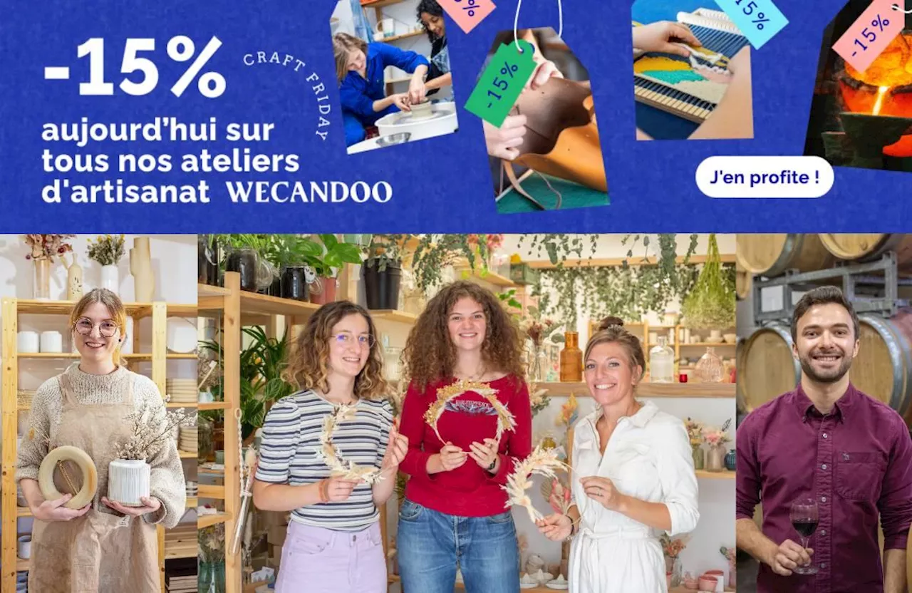 Craft Friday : un « Black Friday » responsable pour valoriser l’artisanat local du Sud-Ouest