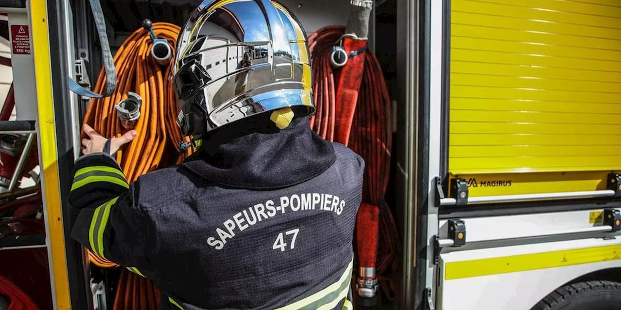 Lot-et-Garonne : un feu se déclare à proximité de bouteilles de gaz