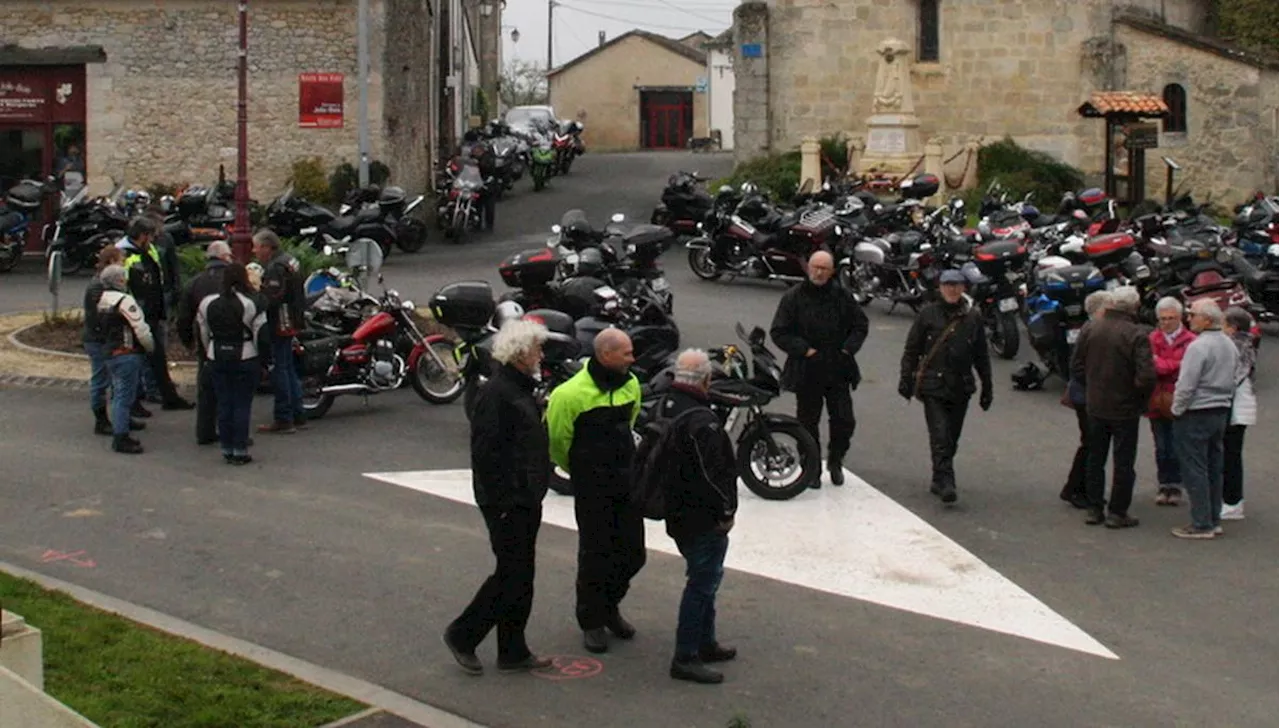 Port-Sainte-Foy-et-Ponchapt : les motards et le boulanger au soutien du Téléthon