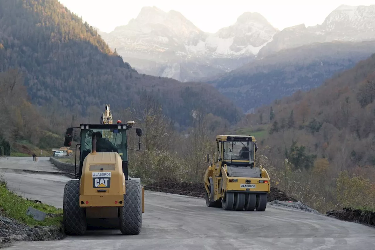 Pyrénées : la RN 134 devrait rouvrir le premier week-end des vacances de Noël